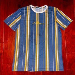 BoohooMAN Signature Vertical Stripe T-Shirt